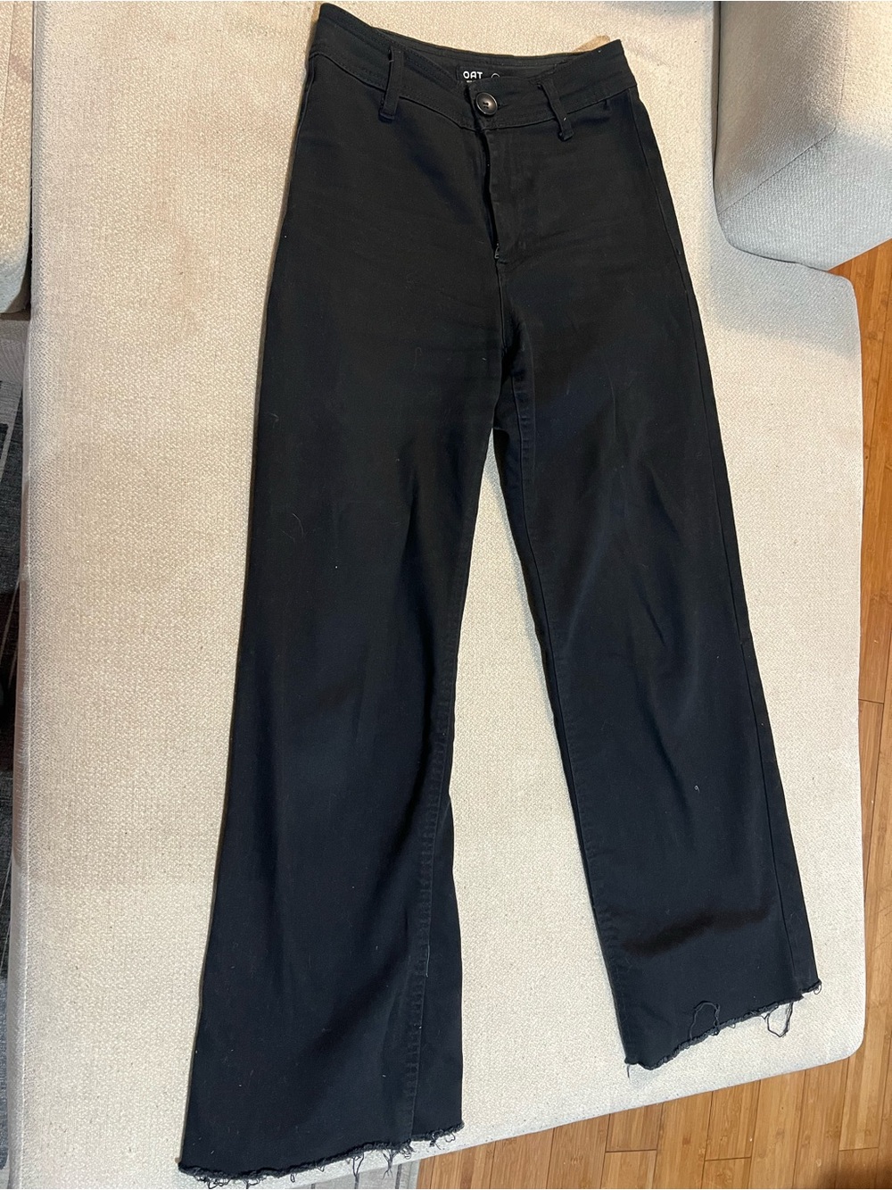 Oat New York Black Relaxed Jeans